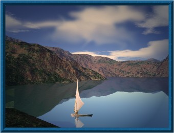 Lonely sail